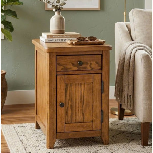 P2808-32 : Tủ Góc , Tủ Trang Trí - Màu Nâu Hạt Dẻ